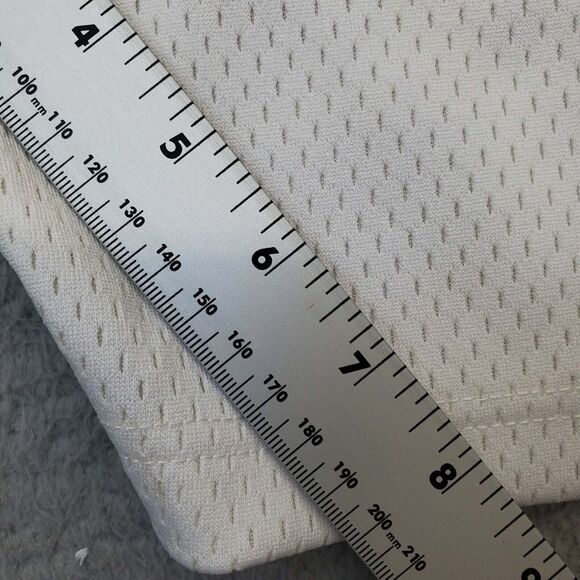 Easton Golf Shorts Men XL White Mesh Polyester Athletic Fit Super High Rise Logo - Picture 13 of 13